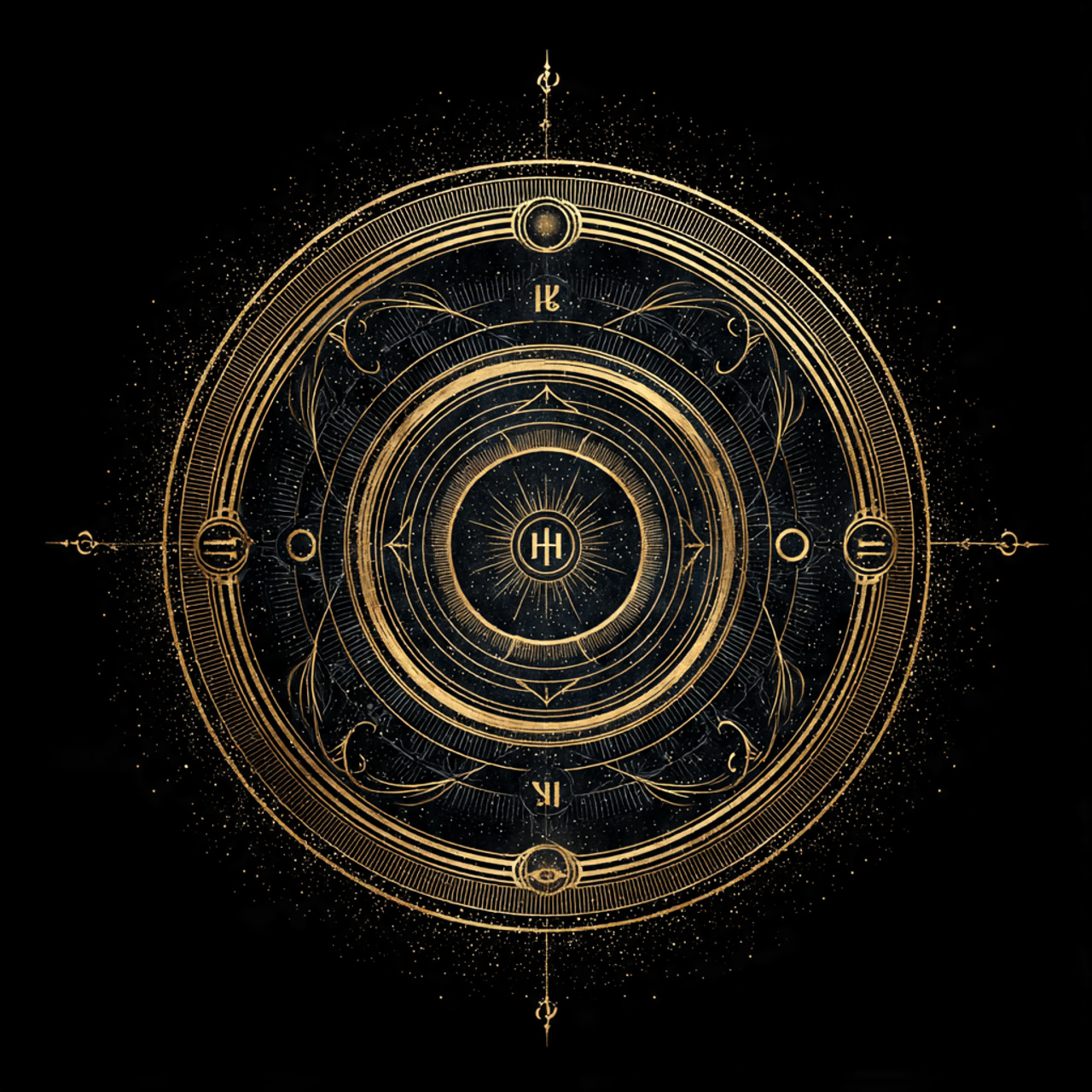 Jupiter planetary symbol representing expansion and benevolence